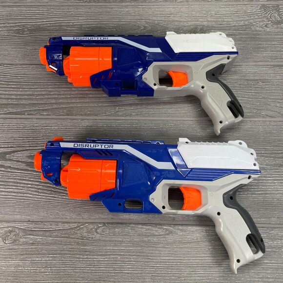 Hasbro Nerf Lot Dinosquad Elite Disruptor Scavenger Tactical Light and Ammo - Picture 5 of 8